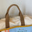 Large Capacity Gym Bag Expandable Handbag Dry Wet Separation Travel Duffel with Shoulder Strap - Brown - 5