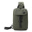 WEPOWER 1310# Casual Chest Bag Large Capacity Shoulder Pack Trendy Minimalist Design Practical Crossbody Bag - Army Green - 1