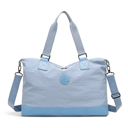 TIANCHENG Large Capacity Lightweight Handbag Travel Organizer Maternity Hospital Bag Short Trip Duffel for Business / Swimming / Yoga - Blue - 1