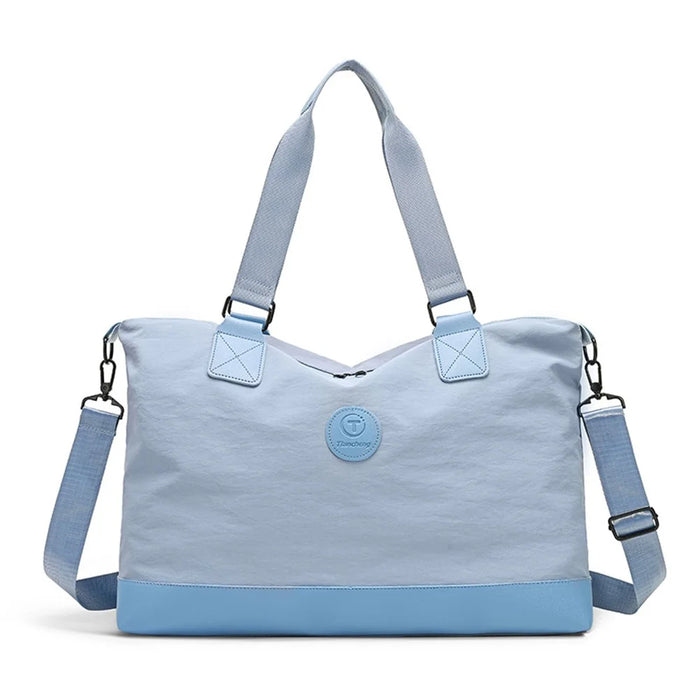 TIANCHENG Large Capacity Lightweight Handbag Travel Organizer Maternity Hospital Bag Short Trip Duffel for Business / Swimming / Yoga - Blue - 1
