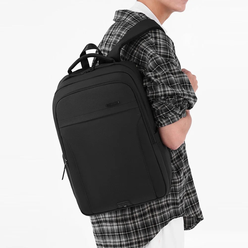 WEPOWER 1342 1680D Waterproof Backpack Large Capacity Shoulder Bag Multi-Layer Storage Bag with Adjustable Honeycomb Straps - Black - 3