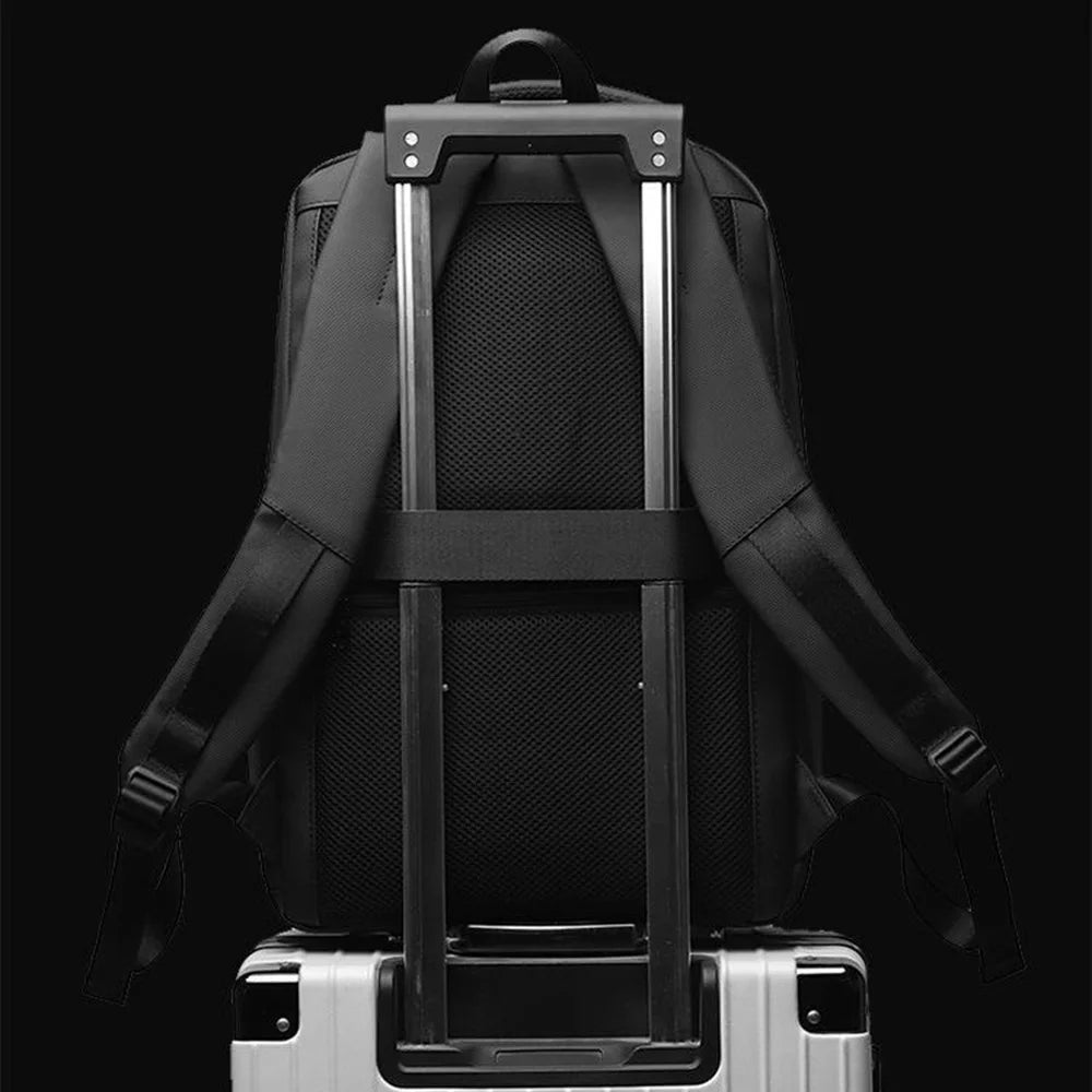 WEPOWER 1342 1680D Waterproof Backpack Large Capacity Shoulder Bag Multi-Layer Storage Bag with Adjustable Honeycomb Straps - Black - 7