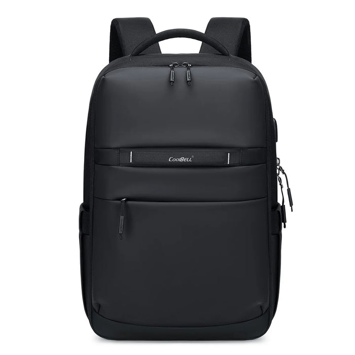 COOLBELL CB-8316 15.6 Inch Laptop Backpack for Men Business / Short Trip Travel Bag Splash-Proof Daypack - Black - 2