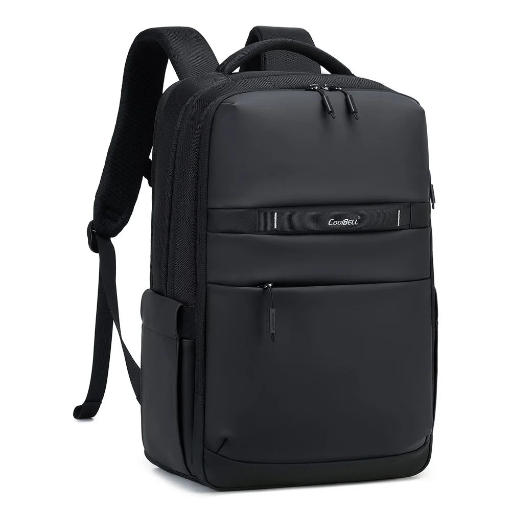COOLBELL CB-8316 15.6 Inch Laptop Backpack for Men Business / Short Trip Travel Bag Splash-Proof Daypack - Black - 3