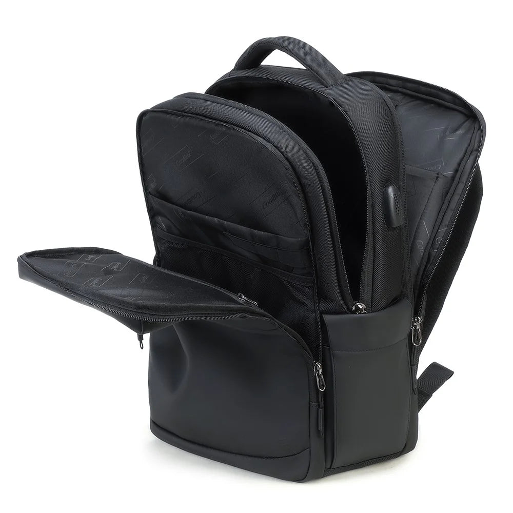 COOLBELL CB-8316 15.6 Inch Laptop Backpack for Men Business / Short Trip Travel Bag Splash-Proof Daypack - Black - 5