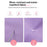 45×27×20cm Oxford Cloth Waterproof Swim Bag Large Capacity Lightweight Shoulder Gym Organizer with Separation Shoe Compartment - Purple - 6