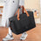 99515 Short Trip Travel Bag Large Capacity Luggage Organizer Fitness Gym Bag with Shoe Compartment - Black - 3