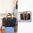 99515 Short Trip Travel Bag Large Capacity Luggage Organizer Fitness Gym Bag with Shoe Compartment - Black - 4