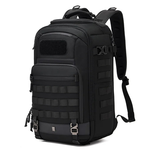 OZUKO 9902 Waterproof Tactical Backpack 32L Large Capacity Outdoor Hiking Shoulder Bag for Travel Camping - Black - 1