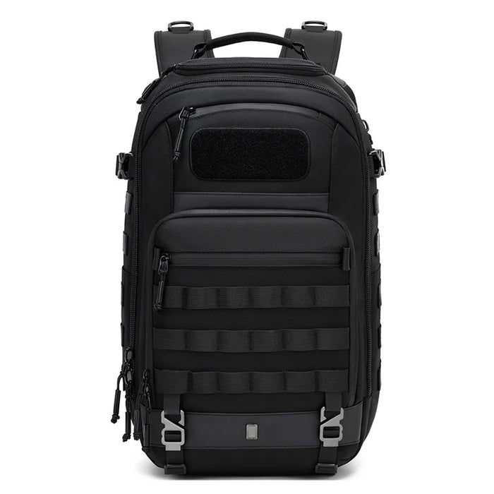 OZUKO 9902 Waterproof Tactical Backpack 32L Large Capacity Outdoor Hiking Shoulder Bag for Travel Camping - Black - 3