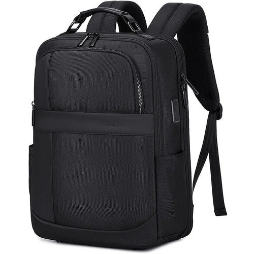 COOLBELL CB-8321 Waterproof Men Business Backpack for 15.6 Inch Laptop Shoulder Bag with USB+Type-C External Charging Ports - Black - 1
