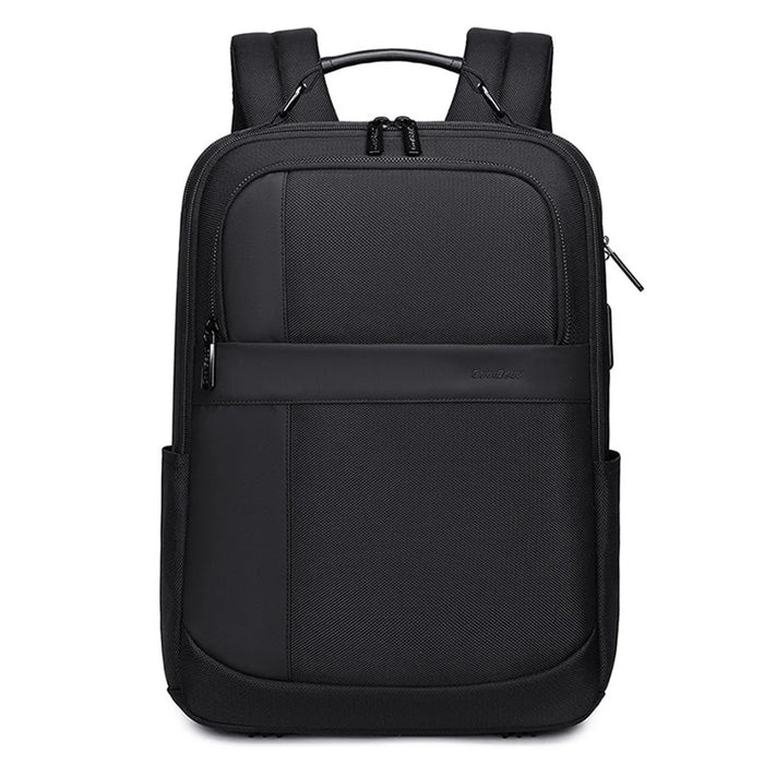 COOLBELL CB-8321 Waterproof Men Business Backpack for 15.6 Inch Laptop Shoulder Bag with USB+Type-C External Charging Ports - Black - 2