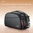 YESIDO WB63 Fingerprint Lock Crossbody Bag Large Capacity Storage Organizer Pouch Dual-use Shoulder Bag for Travel - Black - 2