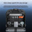 YESIDO WB65 Fingerprint Lock Business Backpack Large Capacity Oxford Fabric Daypacks with USB Charging Port - Black - 3