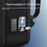 YESIDO WB65 Fingerprint Lock Business Backpack Large Capacity Oxford Fabric Daypacks with USB Charging Port - Black - 5