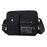 WEIXIER WD8049 Men Crossbody Bag Large Capacity Oxford Fabric Shoulder Bag Multi-Pocket for Business Travel - Black - 1