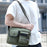 WEIXIER WD8049 Men Crossbody Bag Large Capacity Oxford Fabric Shoulder Bag Multi-Pocket for Business Travel - Black - 3