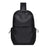 WEIXIER WD8659 Men Chest Bag Waterproof Crossbody Shoulder Bag Large Capacity for Outdoor Travel - Black - 1