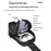WEIXIER WD8659 Men Chest Bag Waterproof Crossbody Shoulder Bag Large Capacity for Outdoor Travel - Black - 3