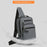 WEIXIER WD6226 Men Chest Bag Large Capacity Waterproof Crossbody Shoulder Bag Oxford Cloth WD6226 - Black - 5