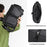 WEIXIER WD5628 Men's Shoulder Bag Large Capacity Travel Crossbody Bag Water Resistant for Commuting Gym - Black - 2