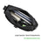 WEIXIER WD5628 Men's Shoulder Bag Large Capacity Travel Crossbody Bag Water Resistant for Commuting Gym - Black - 3