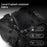 WEIXIER WD5628 Men's Shoulder Bag Large Capacity Travel Crossbody Bag Water Resistant for Commuting Gym - Black - 4