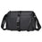 WEIXIER WD5628 Men's Shoulder Bag Large Capacity Travel Crossbody Bag Water Resistant for Commuting Gym - Black - 7