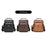 WEIXIER D1107 Men Crossbody Bag PU Leather Shoulder Bag Vertical Business Messenger Bag for 8 Inch Tablet - Black - 7