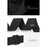 WEIXIER WD8368 Men Chest Bag Crossbody Waterproof Nylon Shoulder Bag Large Capacity for Travel Outdoor - Black - 4