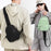 WEIXIER WD8368 Men Chest Bag Crossbody Waterproof Nylon Shoulder Bag Large Capacity for Travel Outdoor - Black - 6