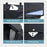WEIXIER WD25-10 Men Shoulder Bag Large Capacity Crossbody Bag Business Casual Handbag for Office Travel - Black - 3