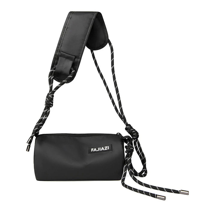 WEIXIER WD1033 Men Crossbody Bag Large Capacity Waterproof Business Shoulder Bag Lightweight for Commuting - Black - 1