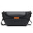 WEIXIER WD5018 Men's Crossbody Bag Waterproof Shoulder Bag Multi-Function Chest Bag for Outdoor Travel - Black - 1