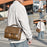 WEIXIER D1109 Men's Crossbody Bag Business Commuter Water-resistant Large Capacity Shoulder Bag Messenger Bag - Black - 4