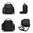 WEIXIER WD72602 Men's Shoulder Bag Nylon Waterproof Large Capacity Crossbody Handbag for Outdoor Travel - Black - 7