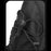 WEIXIER WD1861 Men Retro Crossbody Bag Large Capacity Waterproof Sling Bag for Outdoor Sports Travel - Black - 2