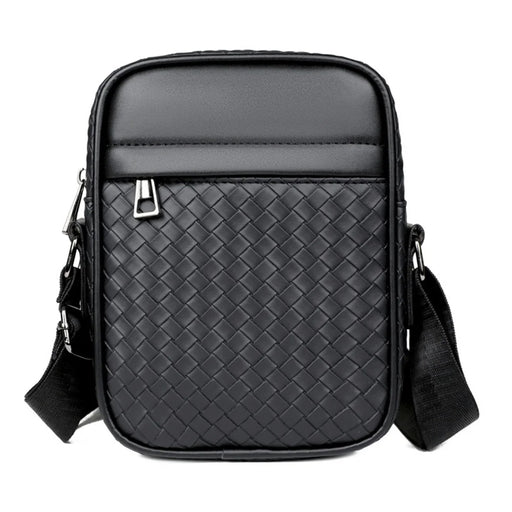 WEIXIER WD207 Men Shoulder Bag Business Crossbody Bag Water Resistant Messenger Bag for Commute Work - Black - 1