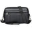 WEIXIER Men's Crossbody Bag Waterproof PU Leather Business Messenger Bag for Work Commute - Black - 1