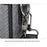 WEIXIER Men's Crossbody Bag Waterproof PU Leather Business Messenger Bag for Work Commute - Black - 3