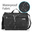CADEN K12 Large Capacity Water-resistant DSLR Camera Messenger Shoulder Bag for Outdoor Travel - 5