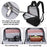 CADEN L4 Waterproof SLR/DSLR Camera Backpack Leisure Bag Camera Accessories Travel Case for Canon Nikon Sony Camera and Lenses - Size S 29x13x39cm/Black - 7