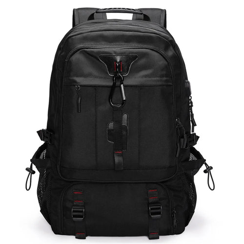 Travel Backpack 60L Large Capacity Casual Hiking Climbing Shoulders Bag Expandable Weekender Bag with Shoe Storage Compartment for Men and Women - 1