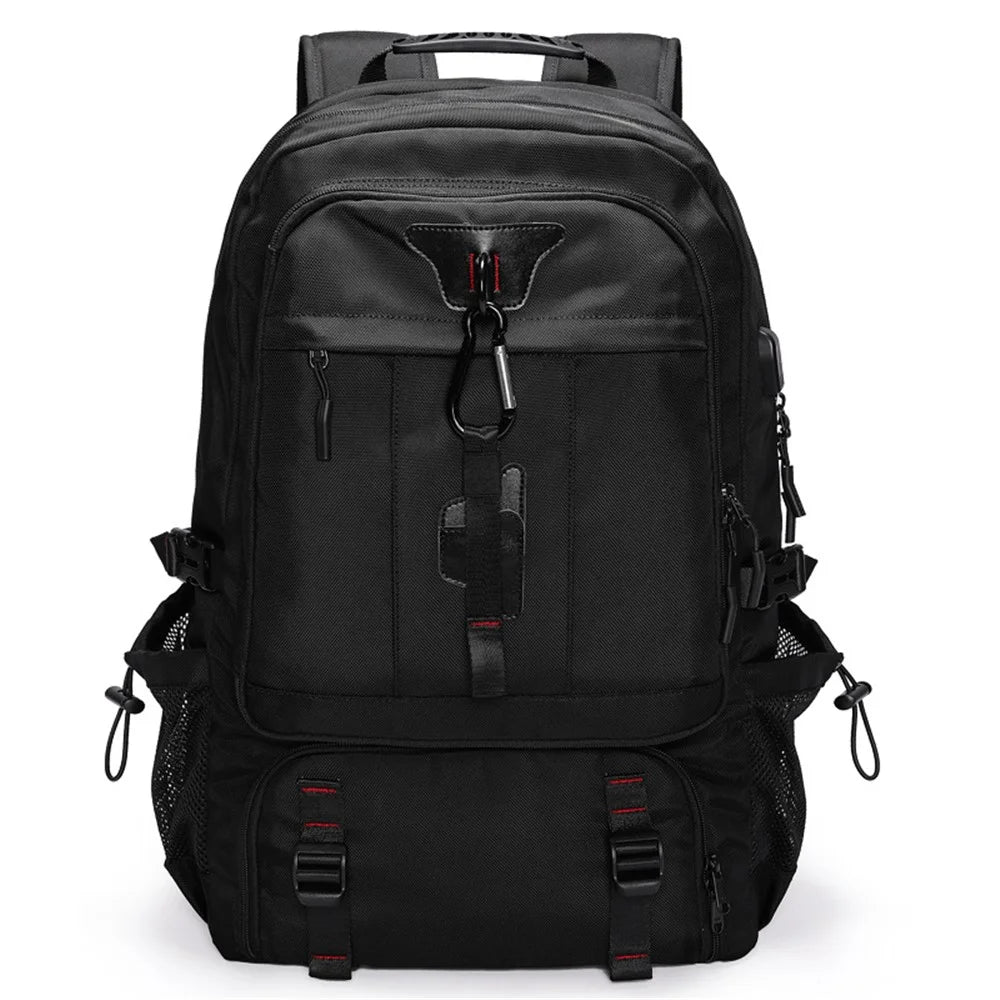 80L Backpack Super Large Multifunction Daypack Expandable Weekender Travel Bag with Shoe Storage Compartment for Men and Women - 1