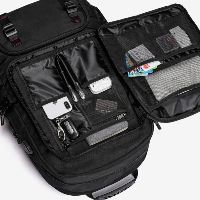 80L Backpack Super Large Multifunction Daypack Expandable Weekender Travel Bag with Shoe Storage Compartment for Men and Women - 6