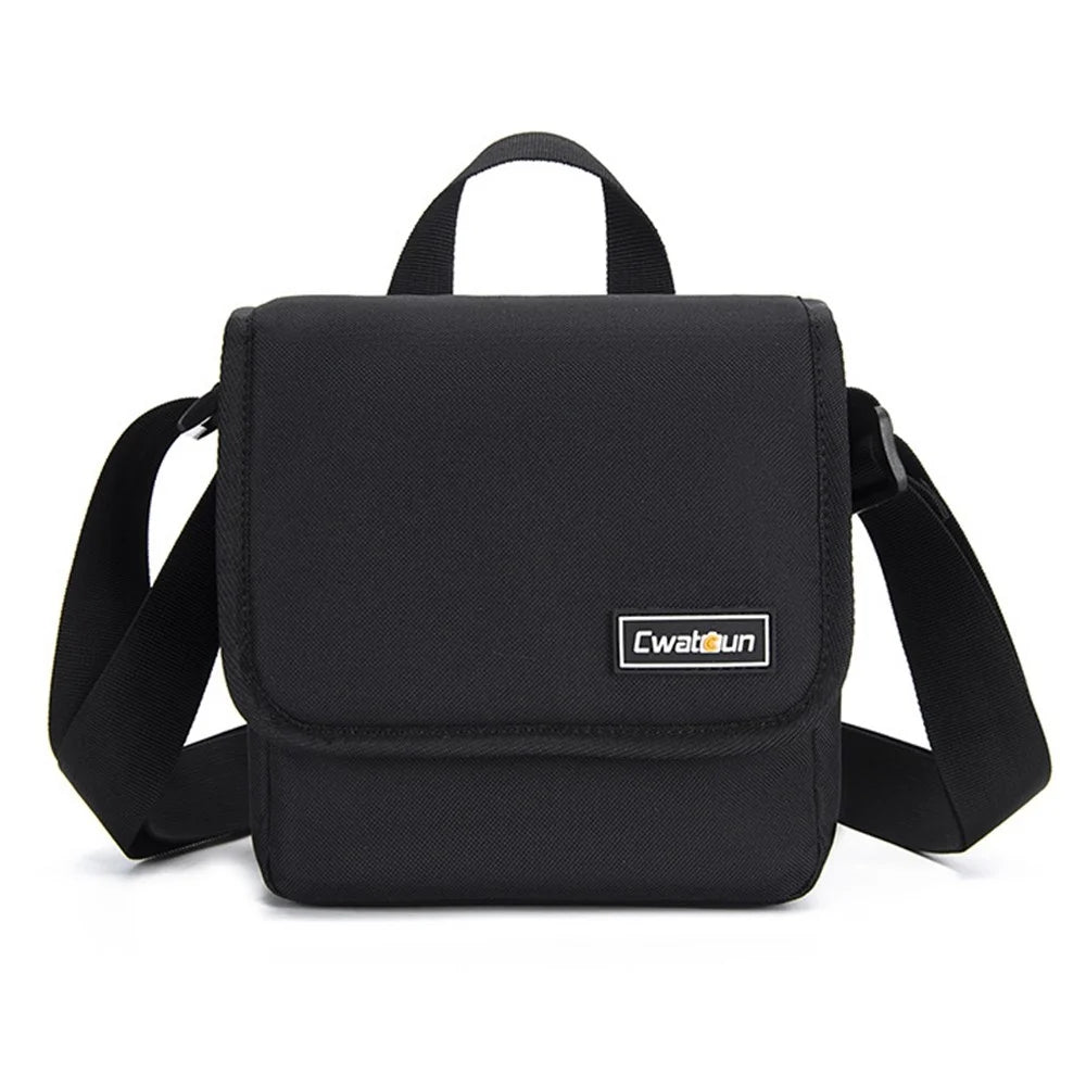 CWATCUN D52 Outdoor Photography SLR Camera Messenger Bag Water-resistant Carrying Bag - Black - 1