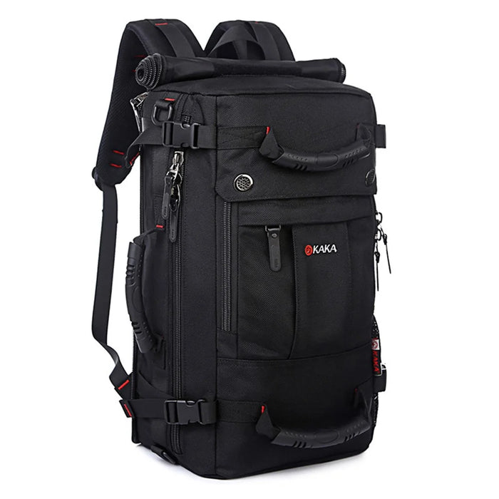 KAKA KA-2050 40L Backpack Waterproof Shoulder Bag with Chest Buckle for Camping Hiking Traveling - Black - 1