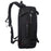 KAKA KA-2050 40L Backpack Waterproof Shoulder Bag with Chest Buckle for Camping Hiking Traveling - Black - 3