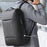BANGE BG-7216 Men Business Travel Oxford Cloth Backpack Anti-theft Laptop Clothes Storage Shoulders Bag with Charging Port - Black - 4