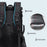 KAKA KA-2070-1 Men Camping Hiking Multi-function 40L Shoulder Bag Outdoor Waterproof Backpack with Hidden Shoulder Strap - Black - 5